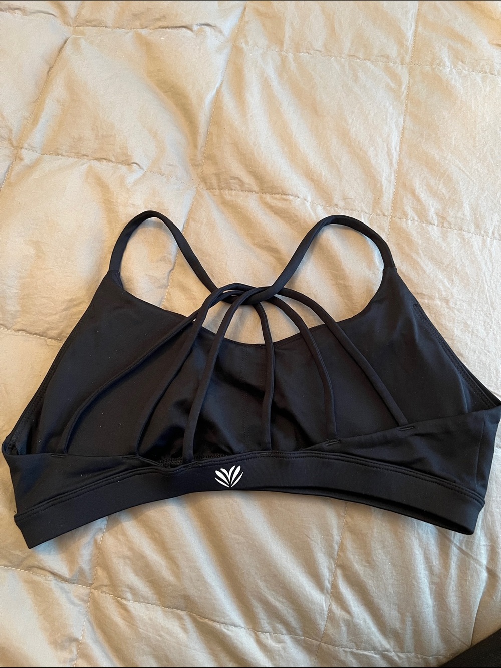 Black Strappy Sports Bra - Women Intimates & Sleepwear